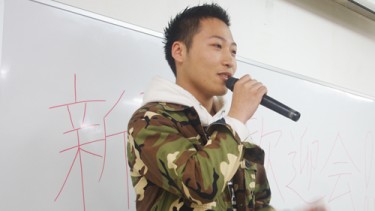 堂々とした挨拶していました♪