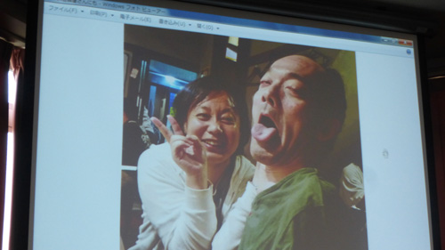 松兼さんと西村先生、素敵な笑顔♪