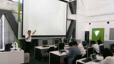 講習「嚥下造影検査のみかた」の様子