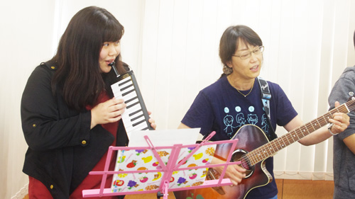 最後はみんなで合唱しました♪