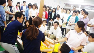 学生からは「気持ちいい!」との感想が♪
