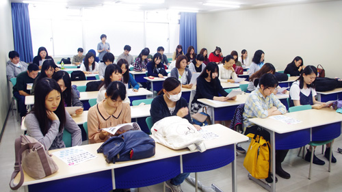 社会福祉学科の学生さん、後期も頑張りましょう!