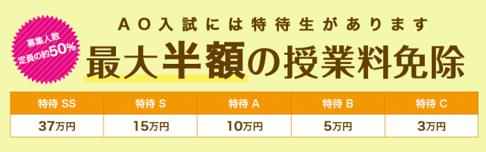 新しいAO入試です！