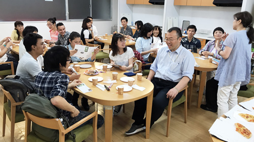 多くの留学生が集まりました!