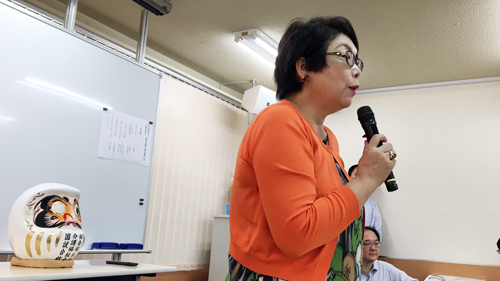 金井先生からお話がありました!