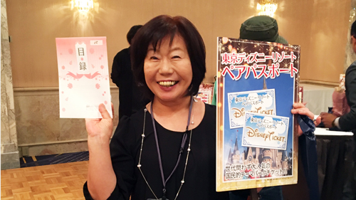 みんなが狙っていたあの景品!おめでとうございます!