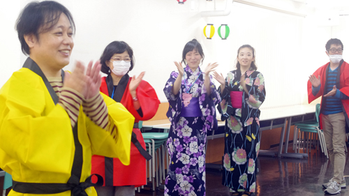 恒例の盆踊り!