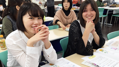 2018年4月から入学する学生さんも受講しました!